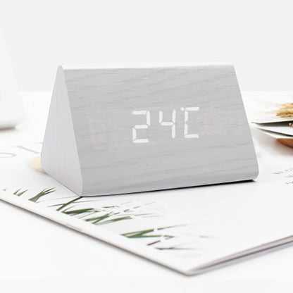 Sitari Hush – Houten Wekker met Unieke Vorm
