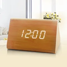 Sitari Hush – Houten Wekker met Unieke Vorm