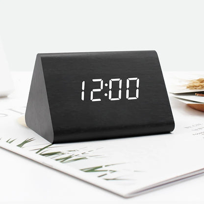 Sitari Hush – Houten Wekker met Unieke Vorm